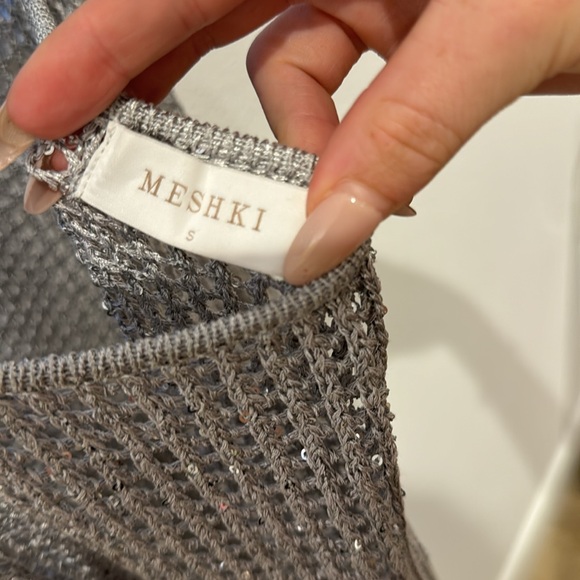 Silver MESHKI dress - Picture 7 of 11